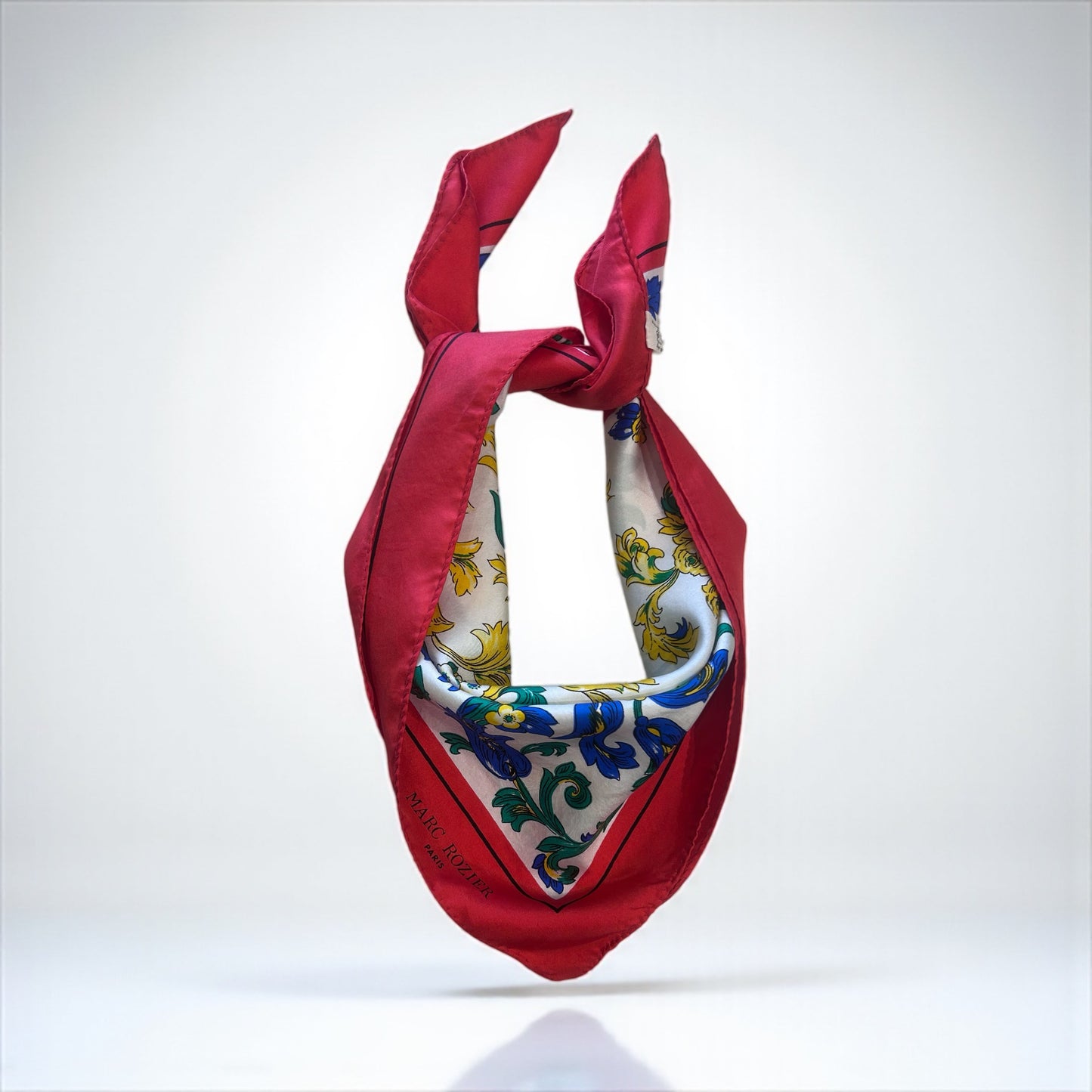 Vintage Marc Rozier Silk Scarf
