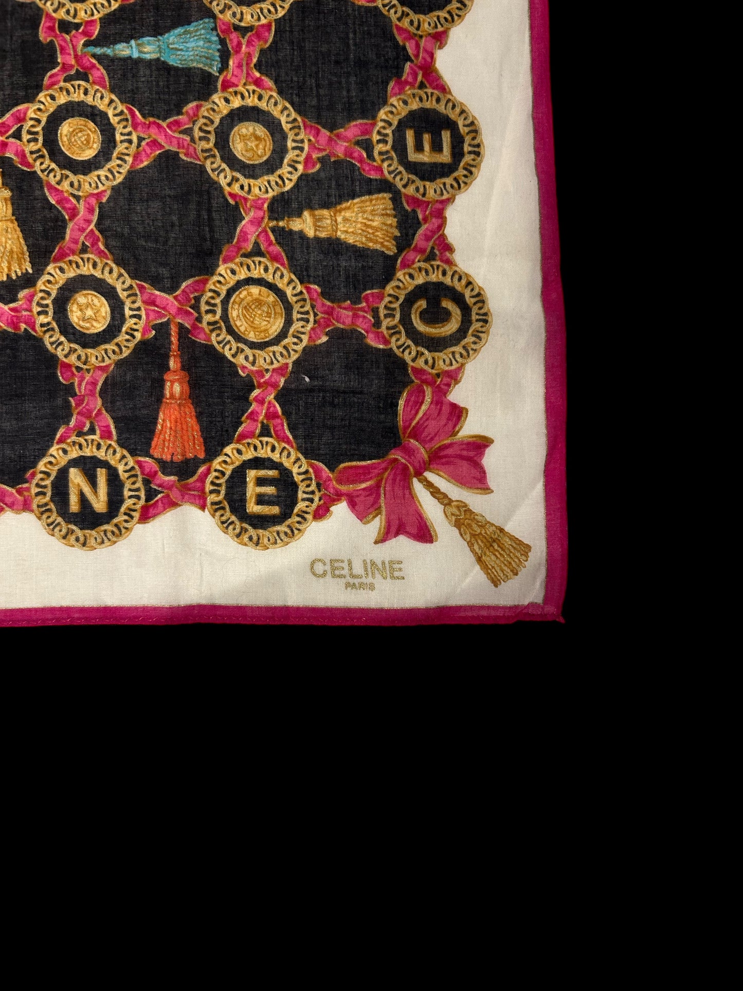 Vintage Celine Handkerchief