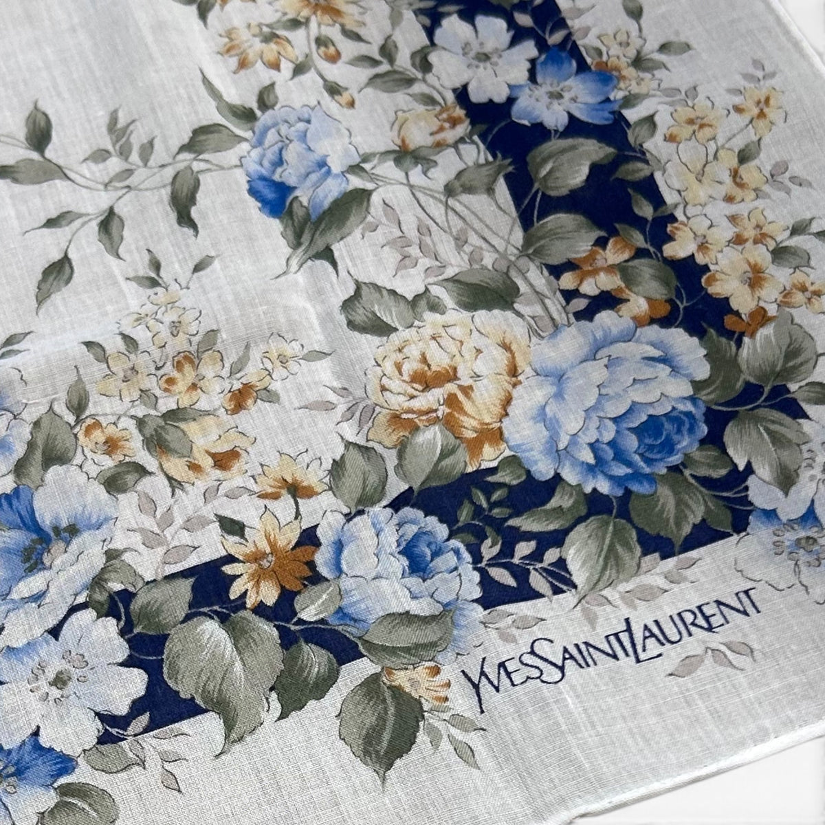 Vintage Yves Saint Laurent Handkerchief