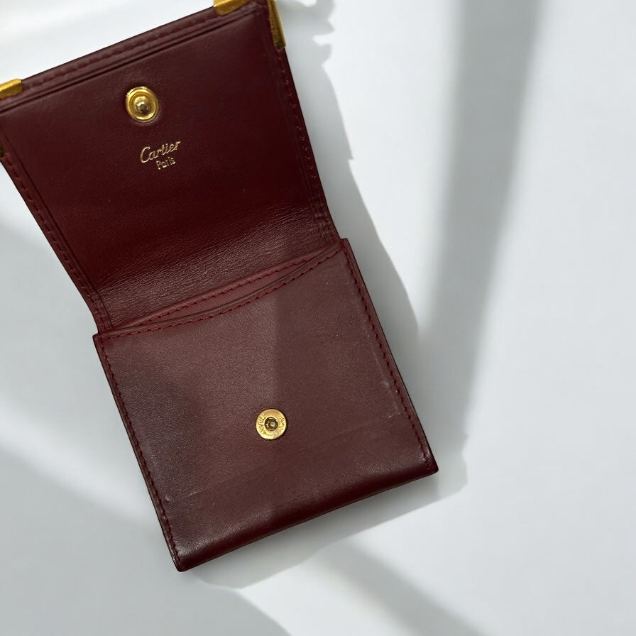 Vintage Cartier coin wallet