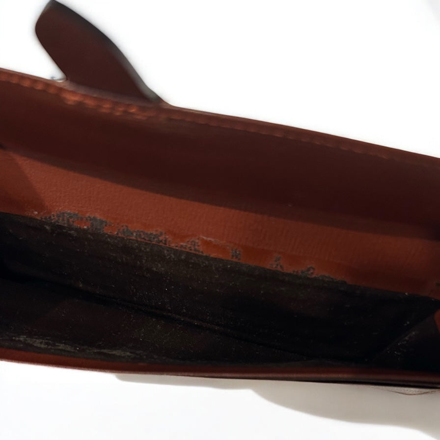 Vintage Burberry leather wallet