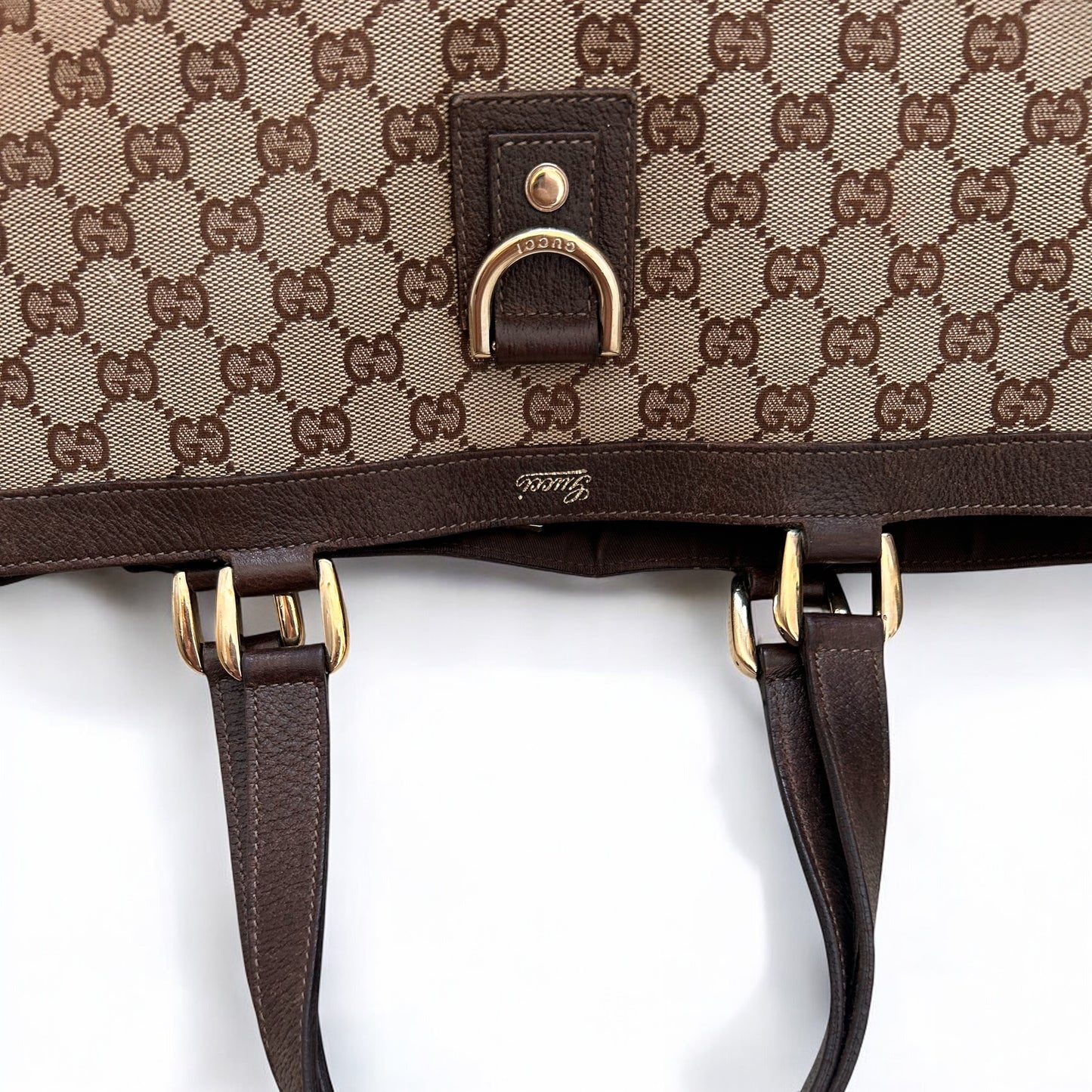 Vintage Gucci Abbey D- Ring bag