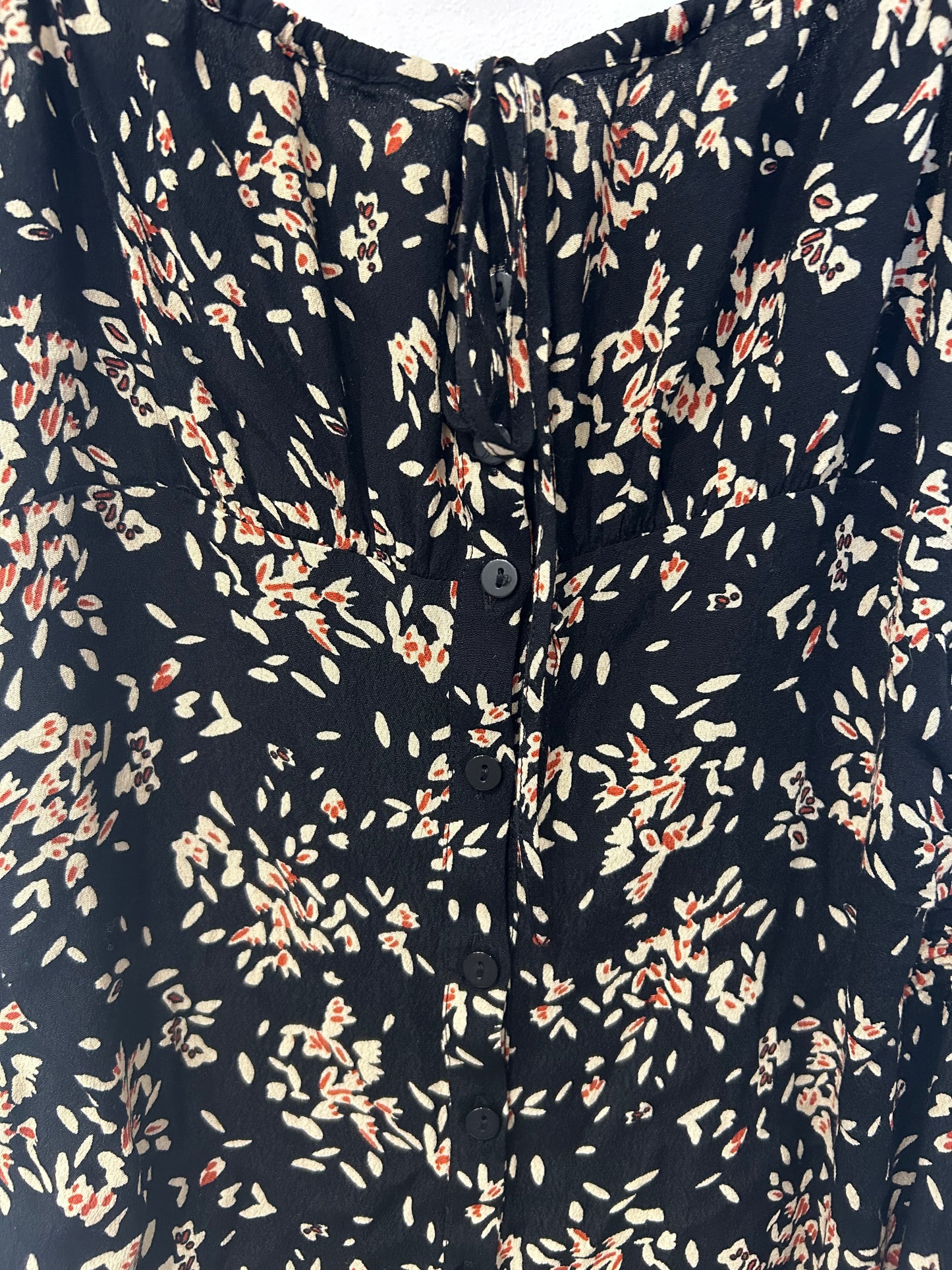 BA&SH Floral Print Mini Dress