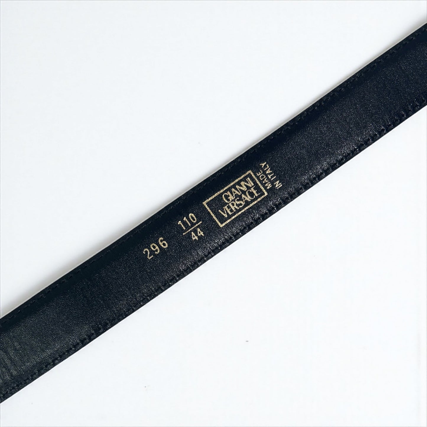 Vintage Gianni Versace Leather Belt