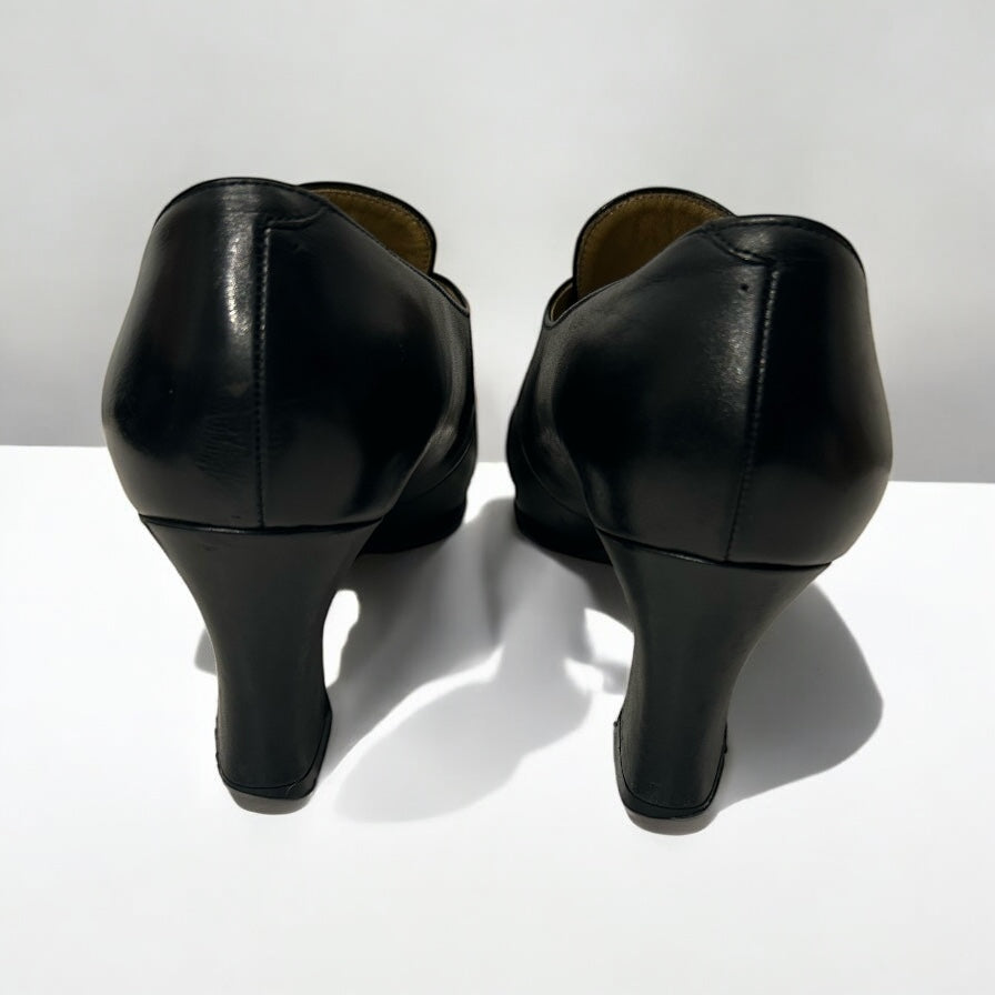 Vintage YSL Heeled Loafers