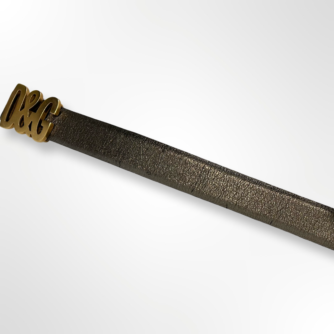 Dolce & Gabbana Metalic belt