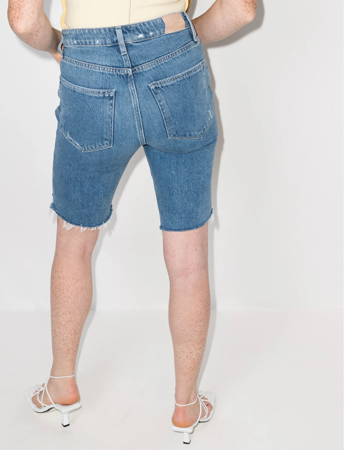 PAIGE Denim Bermuda Shorts