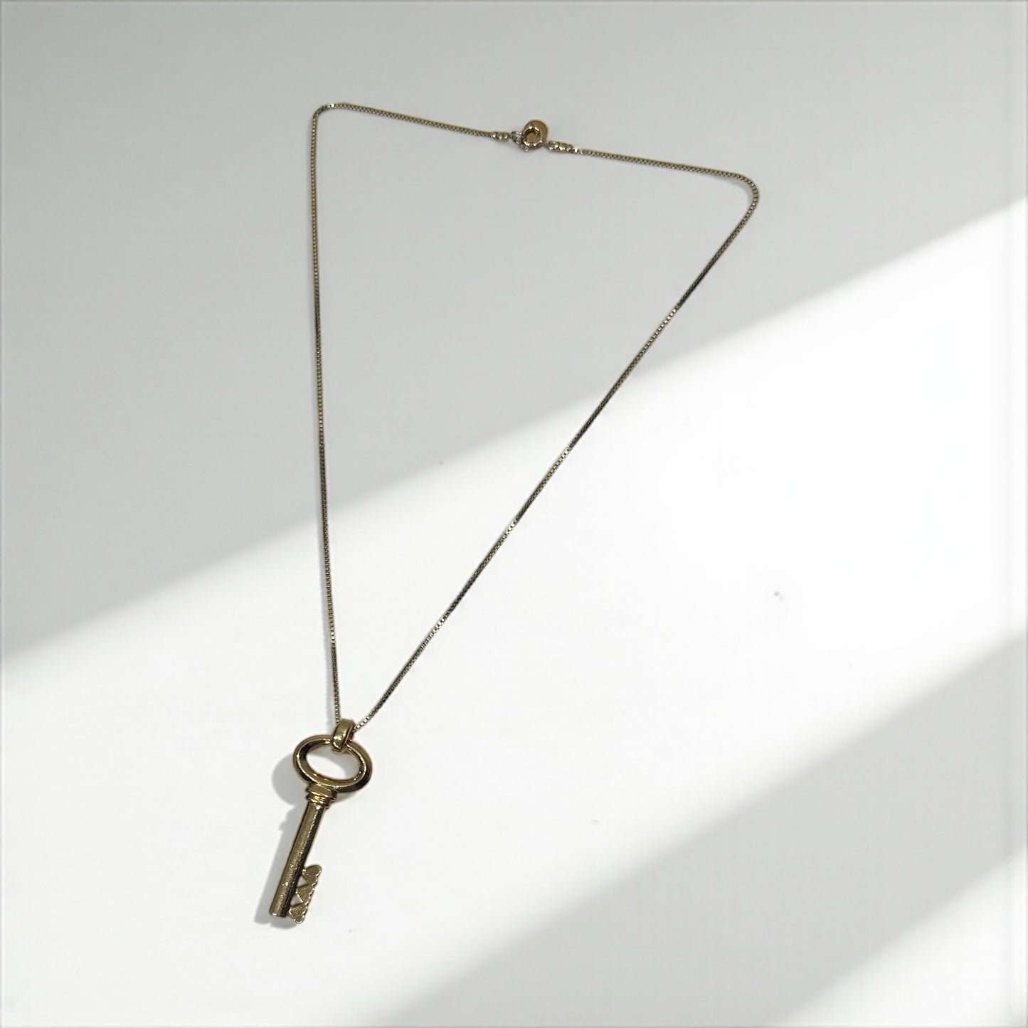 Vintage Key Pendant Necklace