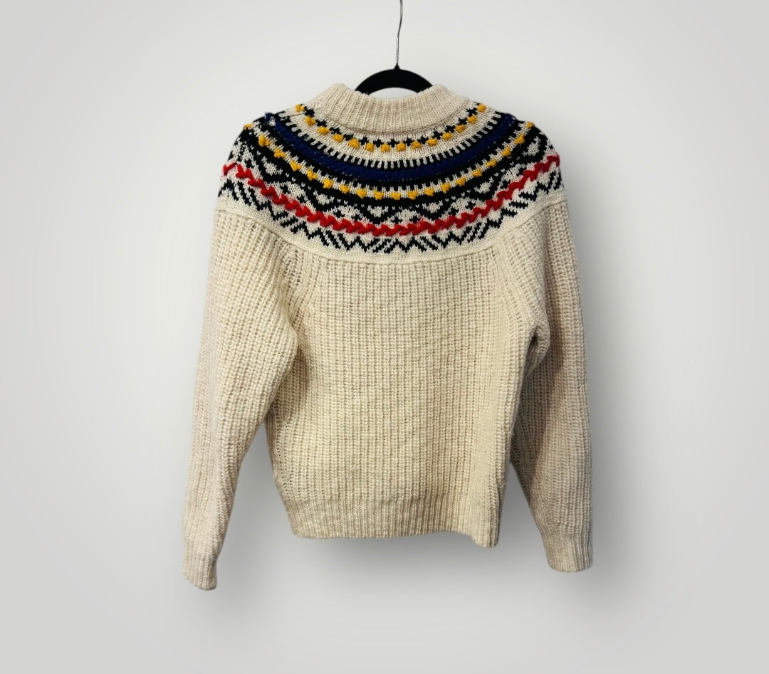 Isabel Marant Étoile Fair Isle Wool-Blend Sweater