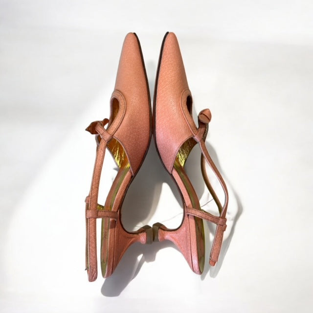 Vintage FENDI bow slingback
