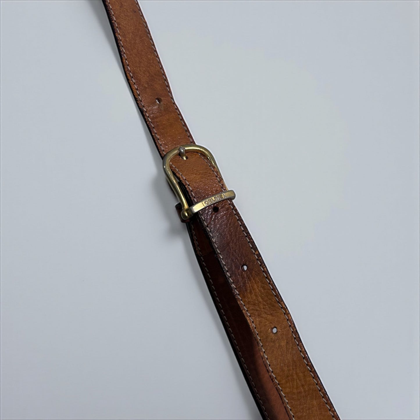 Vintage Celine Triomphe Canvas Crossbody Bag