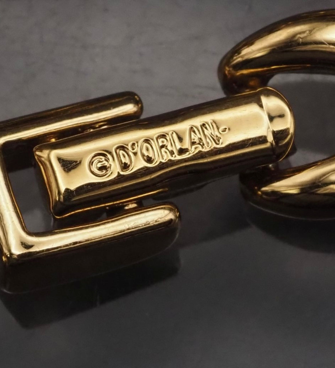 G. D’ORLAN Floral Swarovski Crystal Collar Necklace