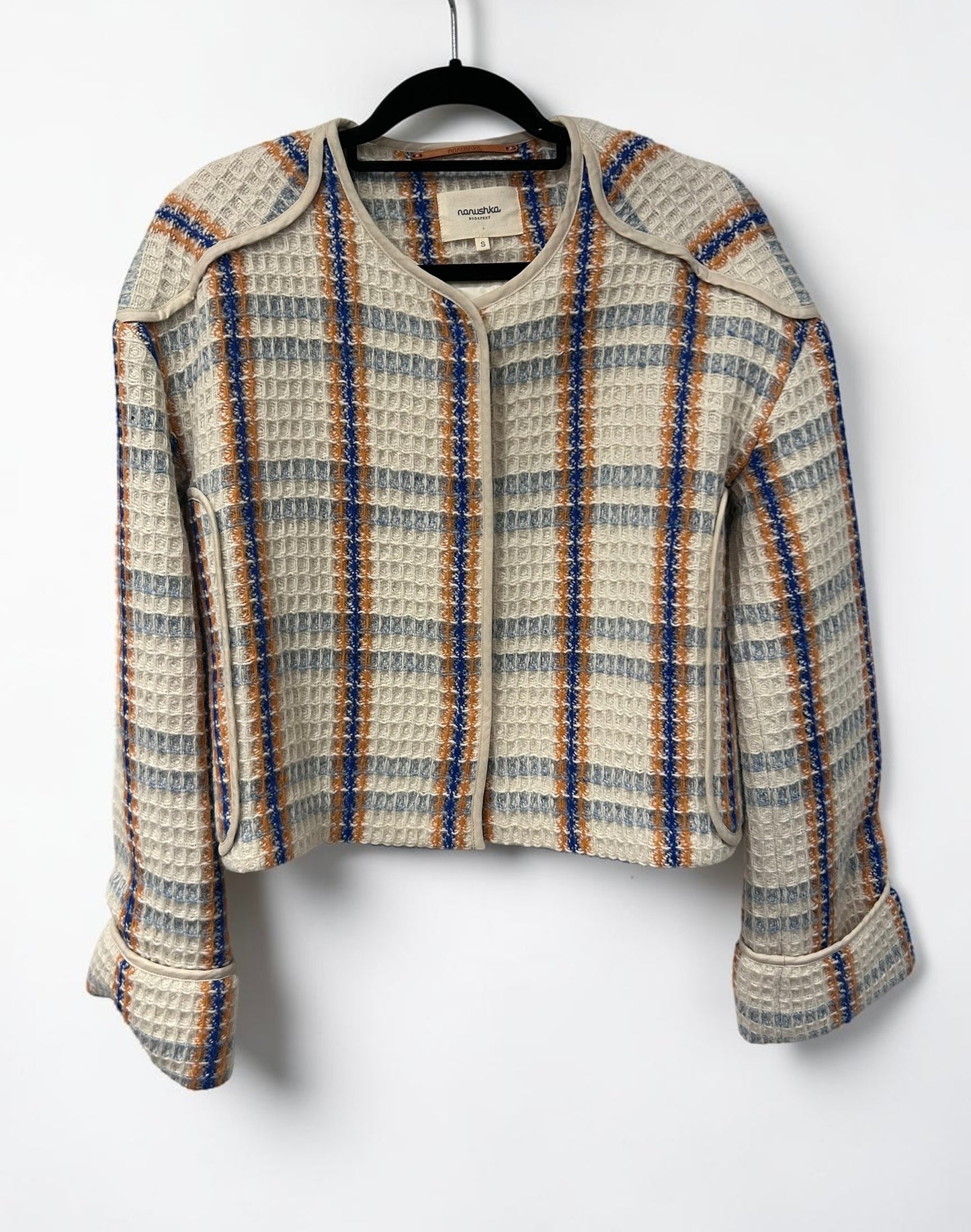 Nanushka Waffle Textured Jacket