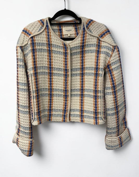 Nanushka Waffle Textured Jacket