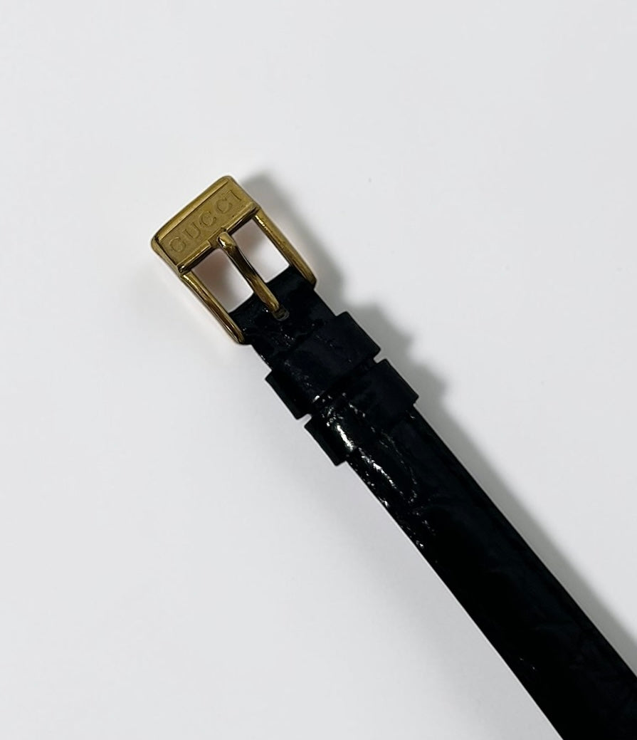 Vintage Gucci Roman Dial Gold Plated Watch|Early 90s