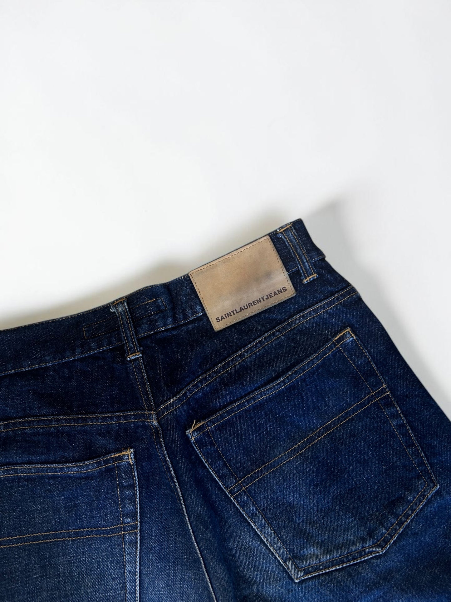 Vintage Saint Laurent Straight Leg Denim |1990s