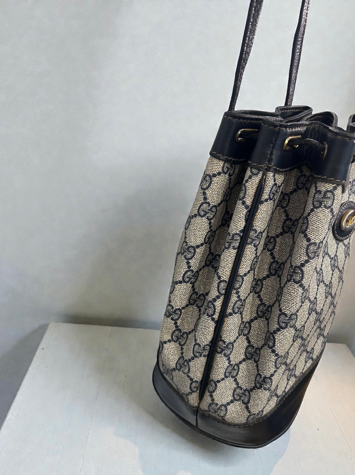 Vintage Gucci Mini Bucket Bag| 1980s
