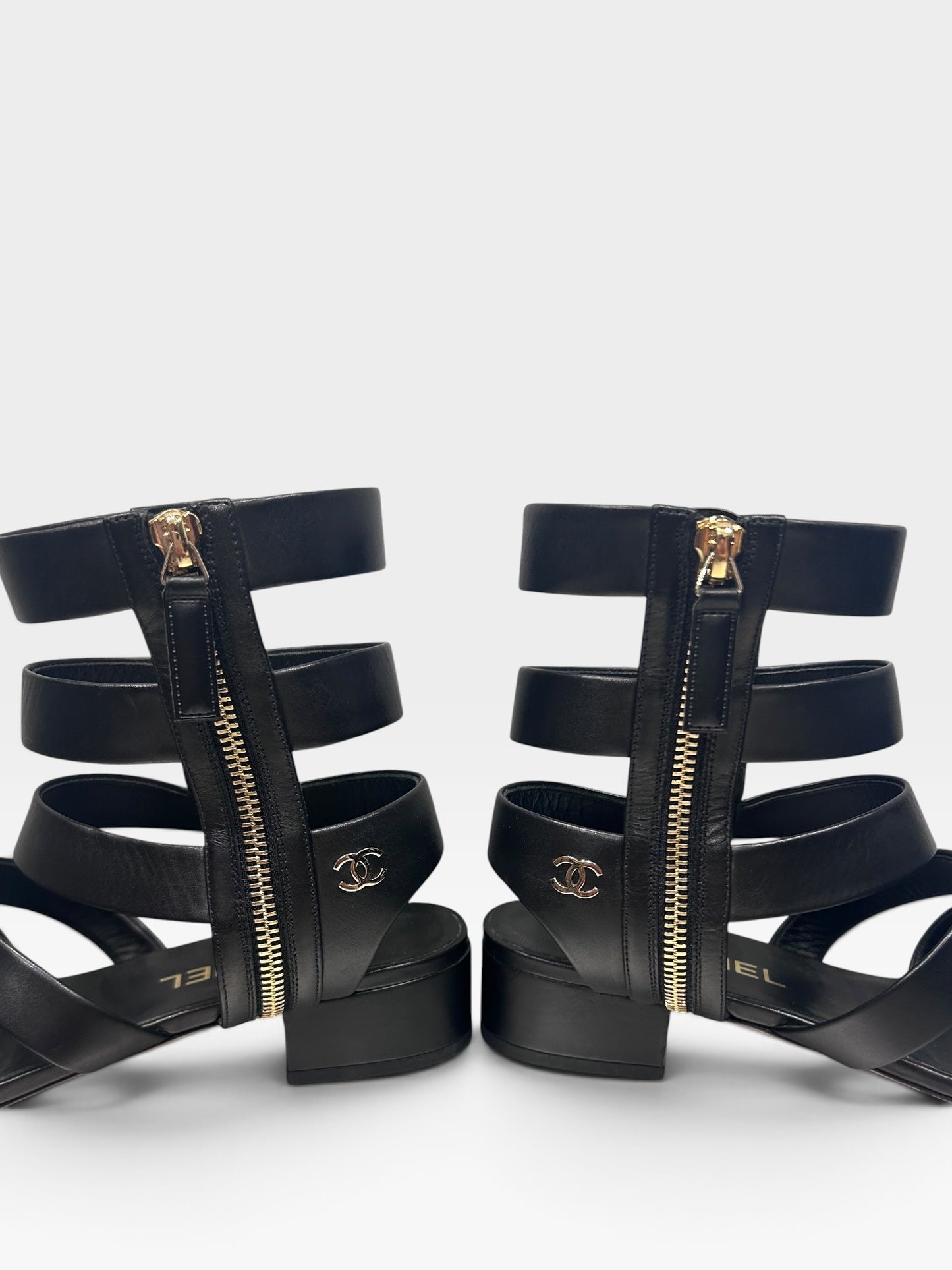 Chanel Calf Skin Gladiator sandals |SS18