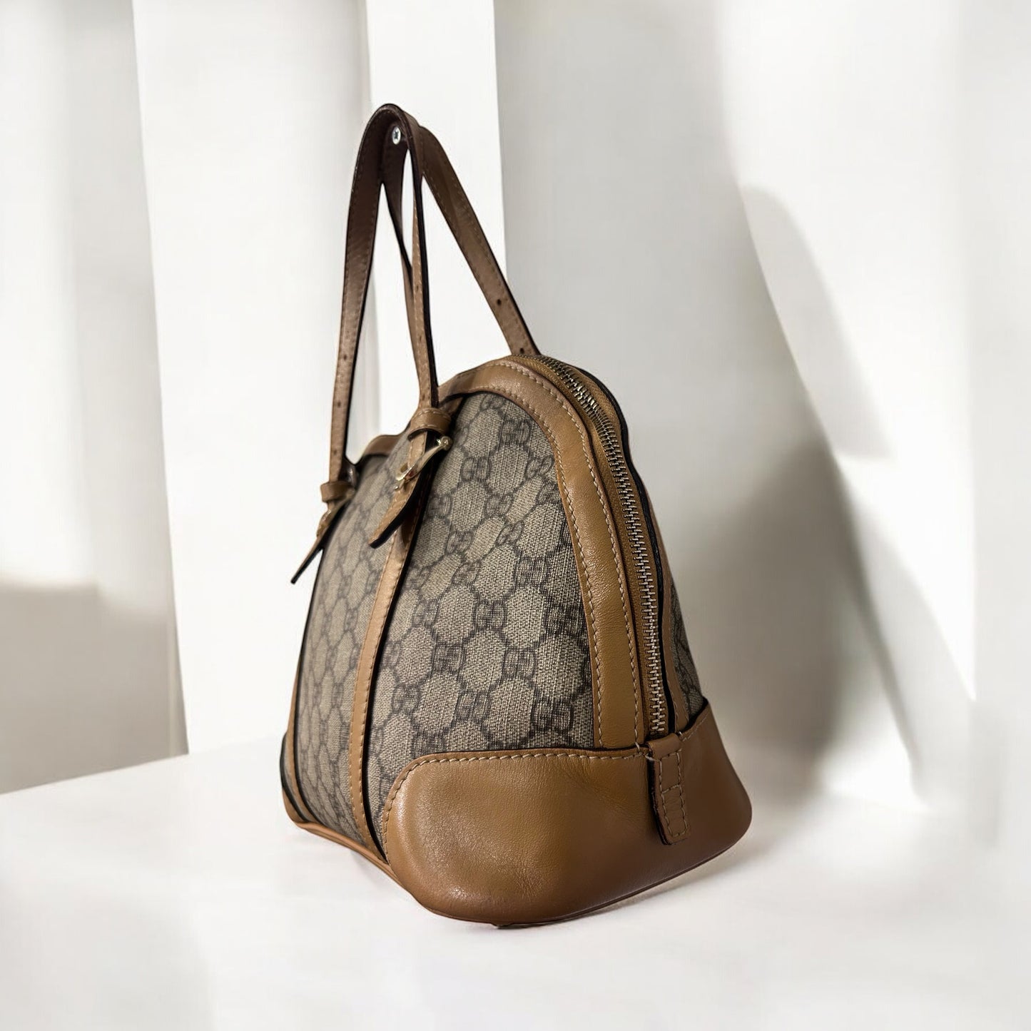 Vintage Gucci Canvas Dome Bag