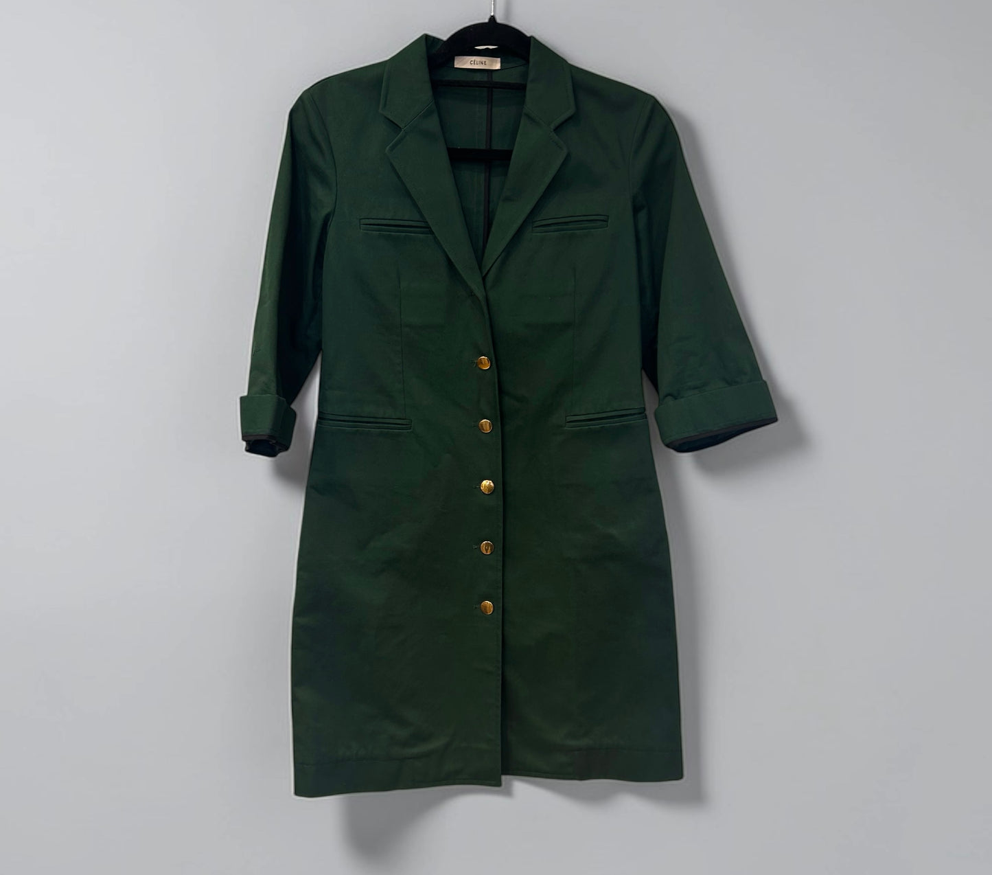 Celine by Phoebe Philo Tailored Shirt Dress – SS 2012 Runway