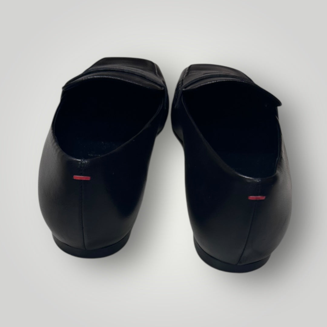 Aeyde Black Leather Loafers