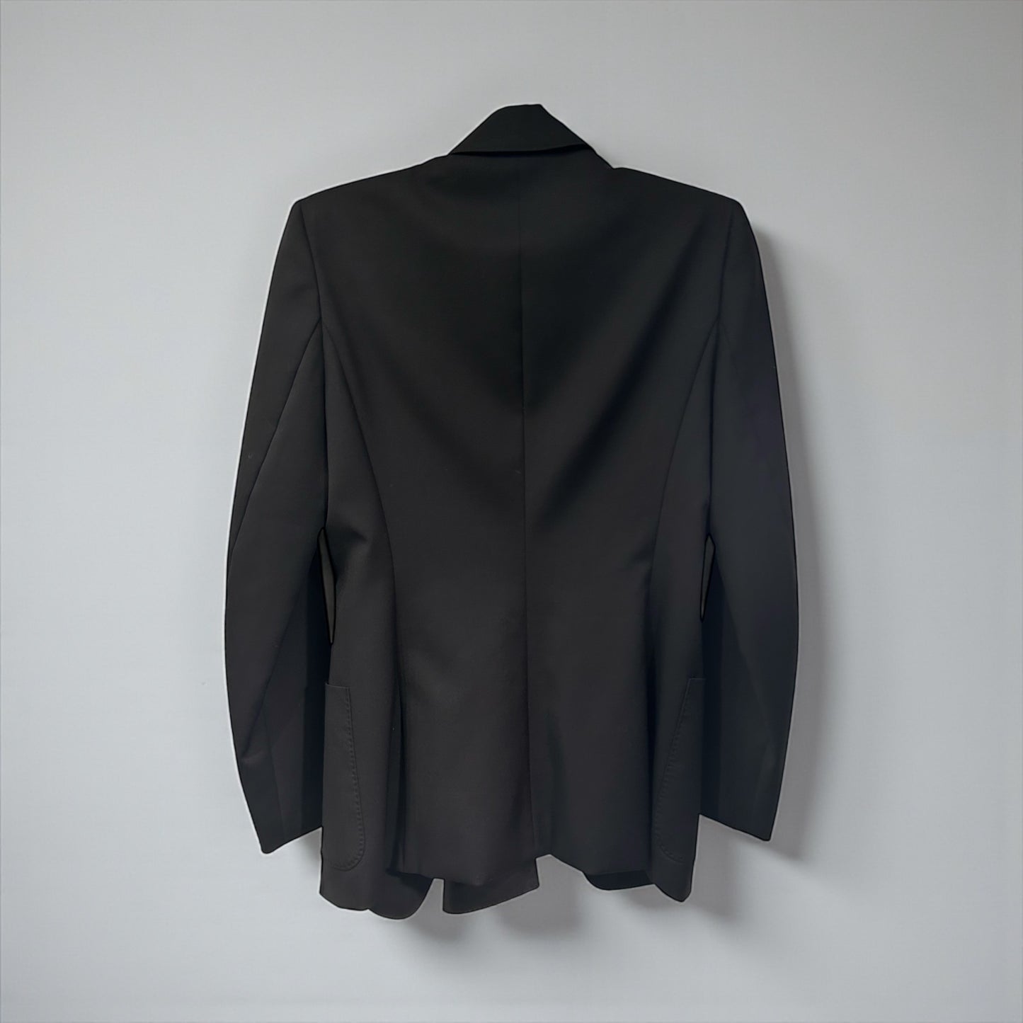 Max Mara Black Tie-Front Blazer