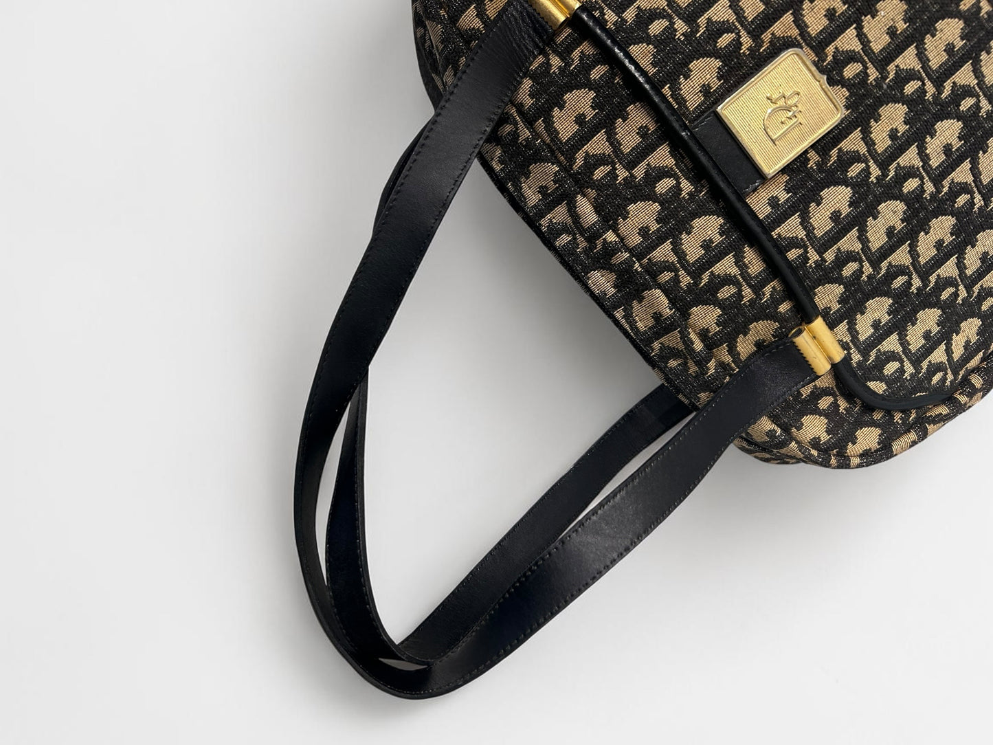 Vintage Christian Dior Monogram Shoulder Bag |Late 1990s