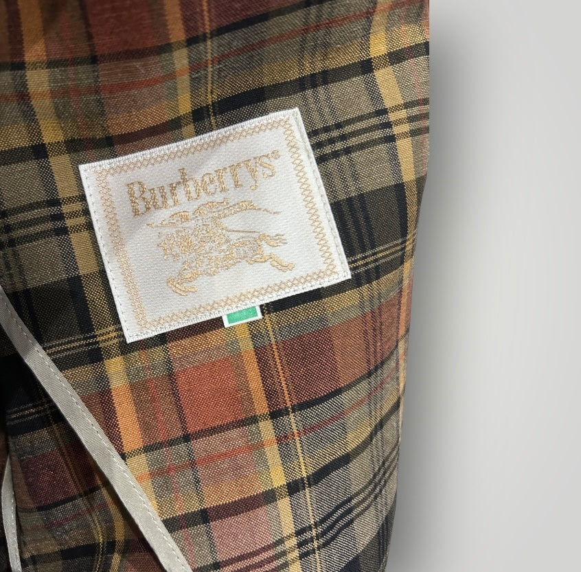 Burberrys Vintage Checked Blazer, Late 1980s–Early 1990s
