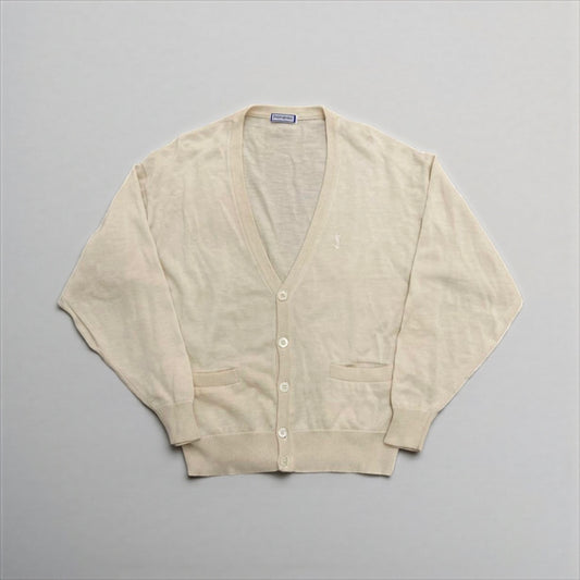 Vintage Yves Saint Laurent Cream Cardigan