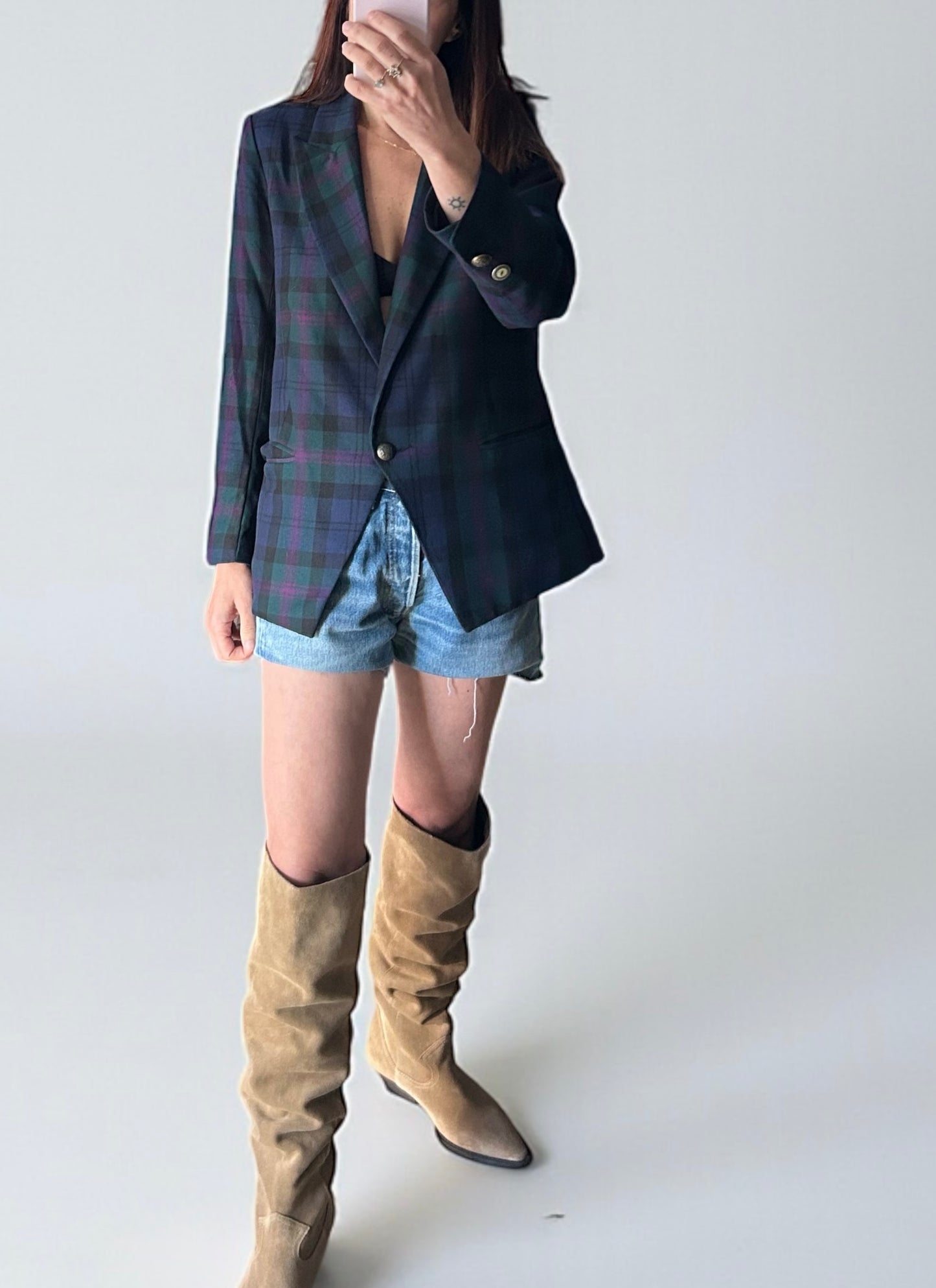 2000’S Capulet London Check Blazer