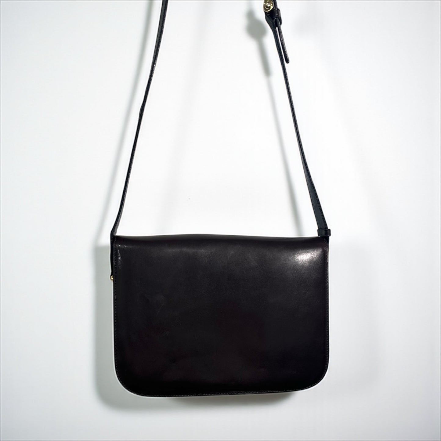 Vintage Celine Chocolate Brown Shoulder Bag – 1990s