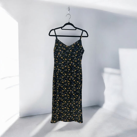 90’s NAF NAF Floral Midi Dress