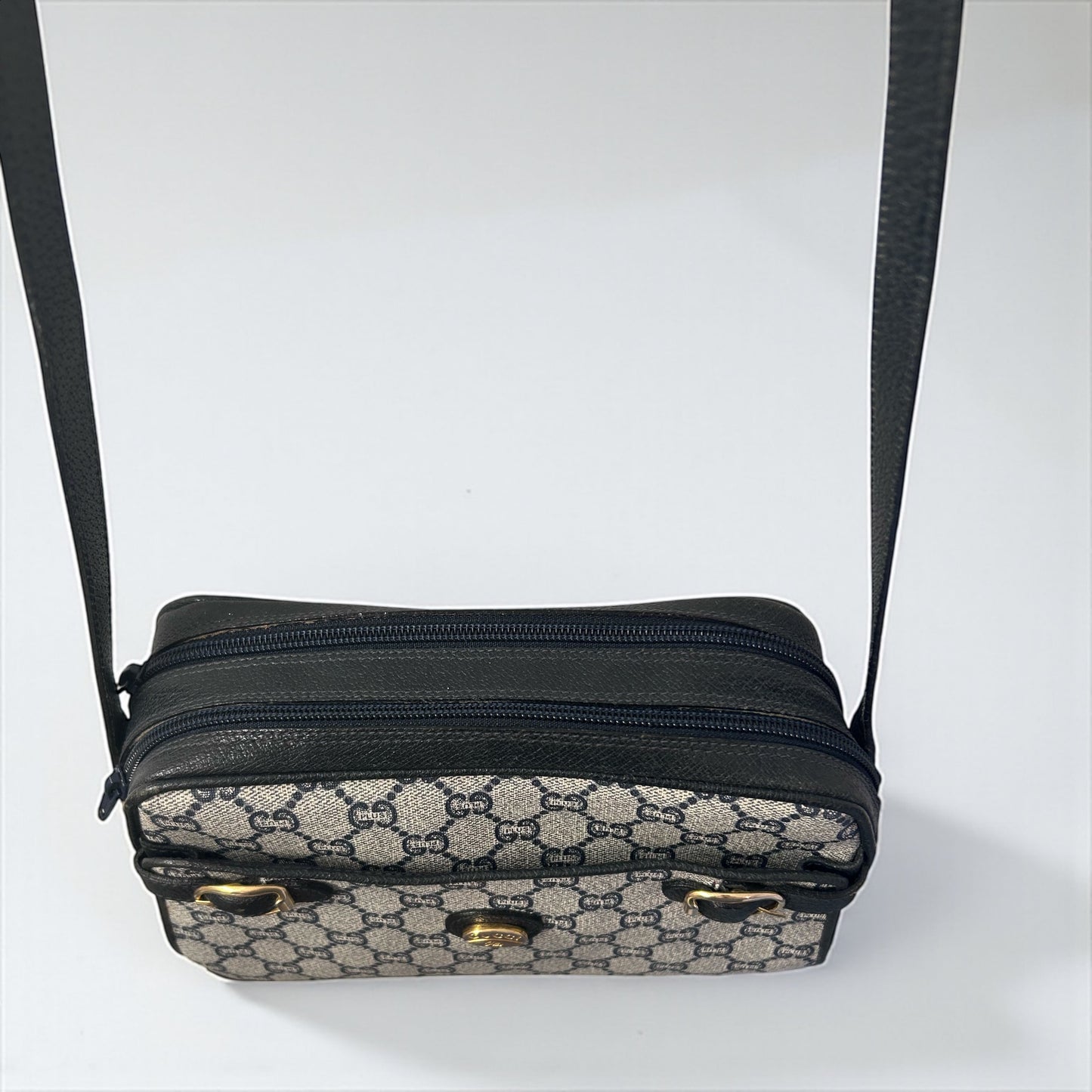 Vintage Gucci Plus GG Crossbody Bag