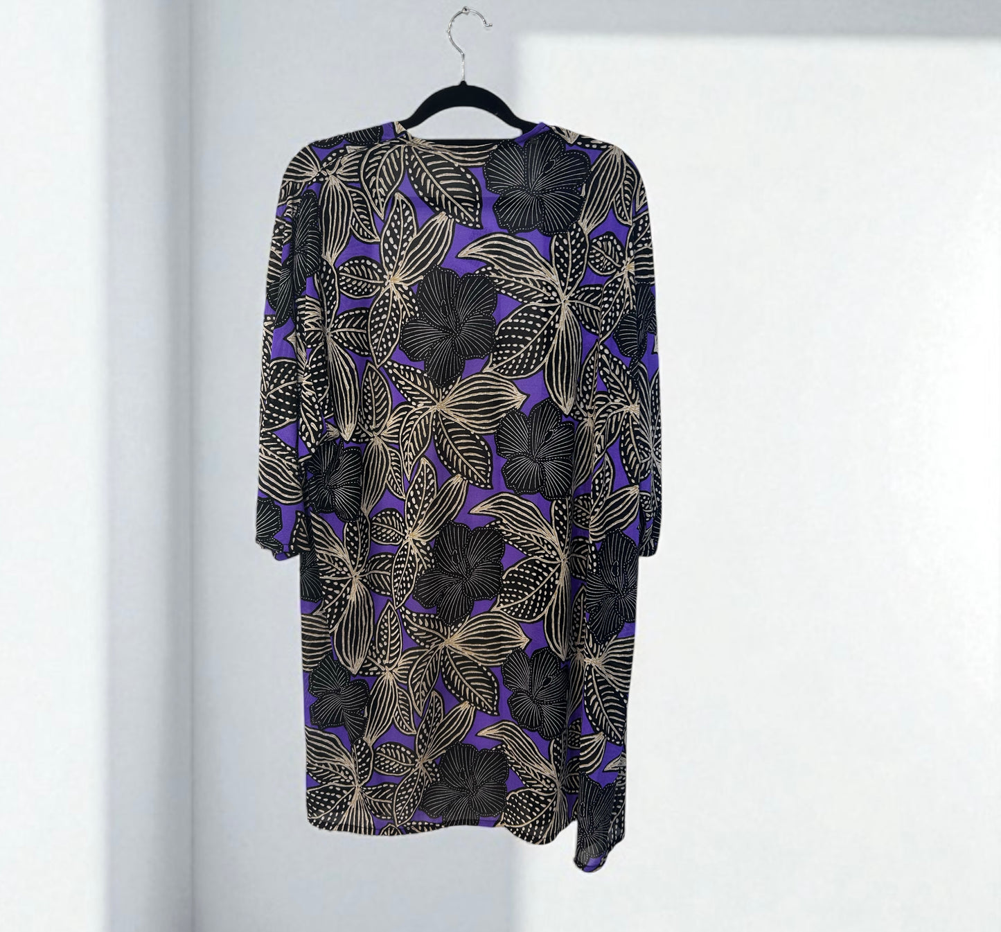 Vintage Gottex Printed kimono-style cover-up
