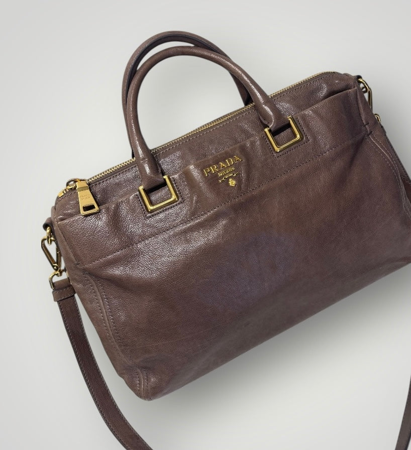 Prada Vitello Leather Bag