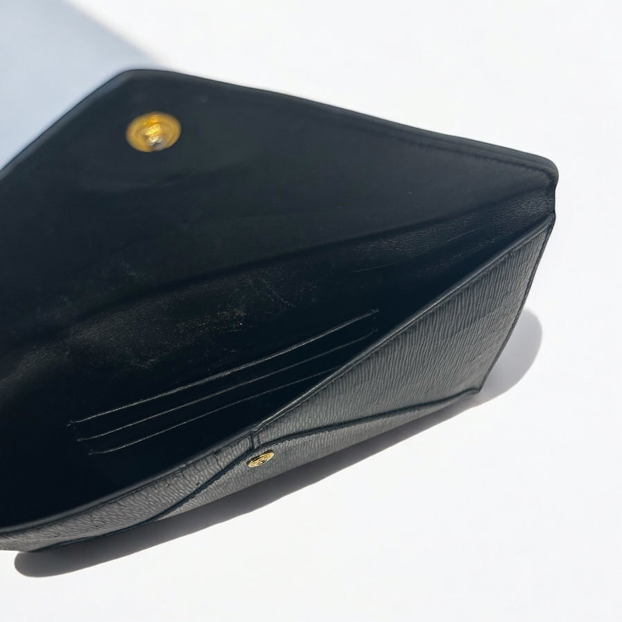 Prada Vitello move envelope wallet