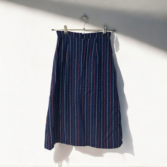 Vintage high waisted midi skirt