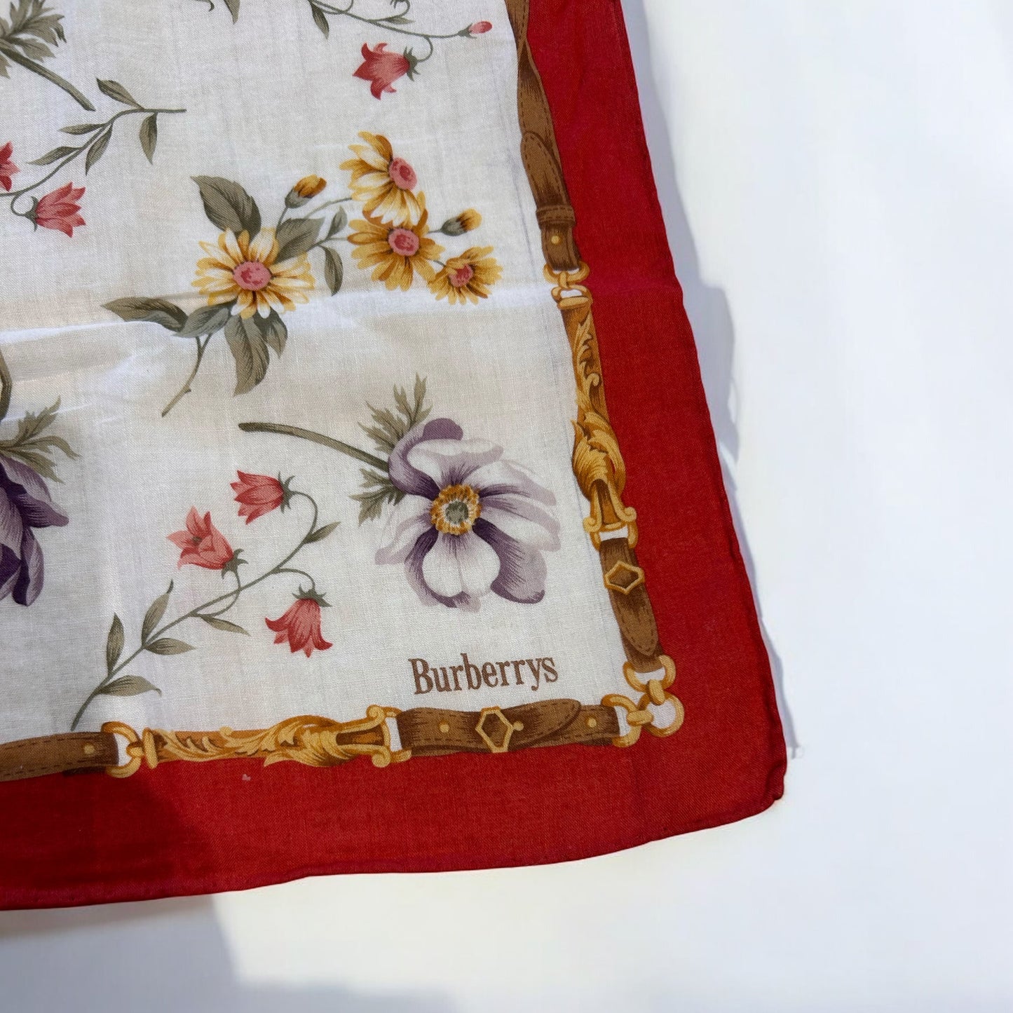 Vintage Burberry Handkerchief