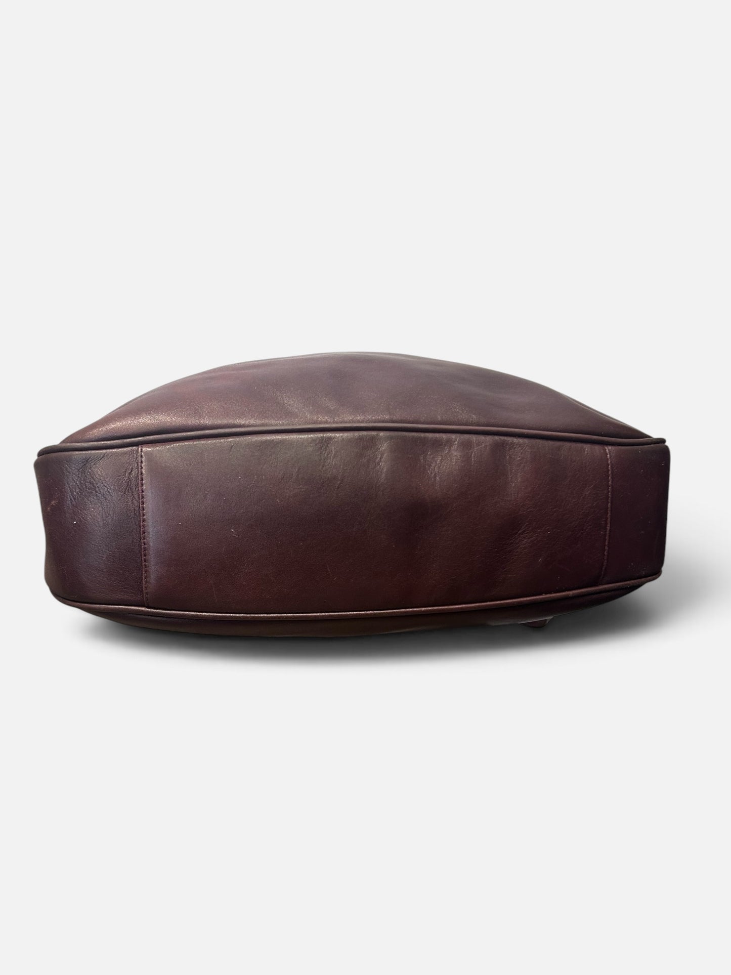 Vintage Gucci Bamboo Leather Bag |Tom Ford Era, Early 2000s