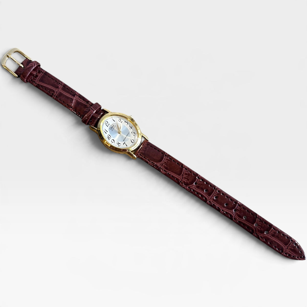 Vintage Q&Q by Citizen Gold Plated Quartz Watch | 1990s