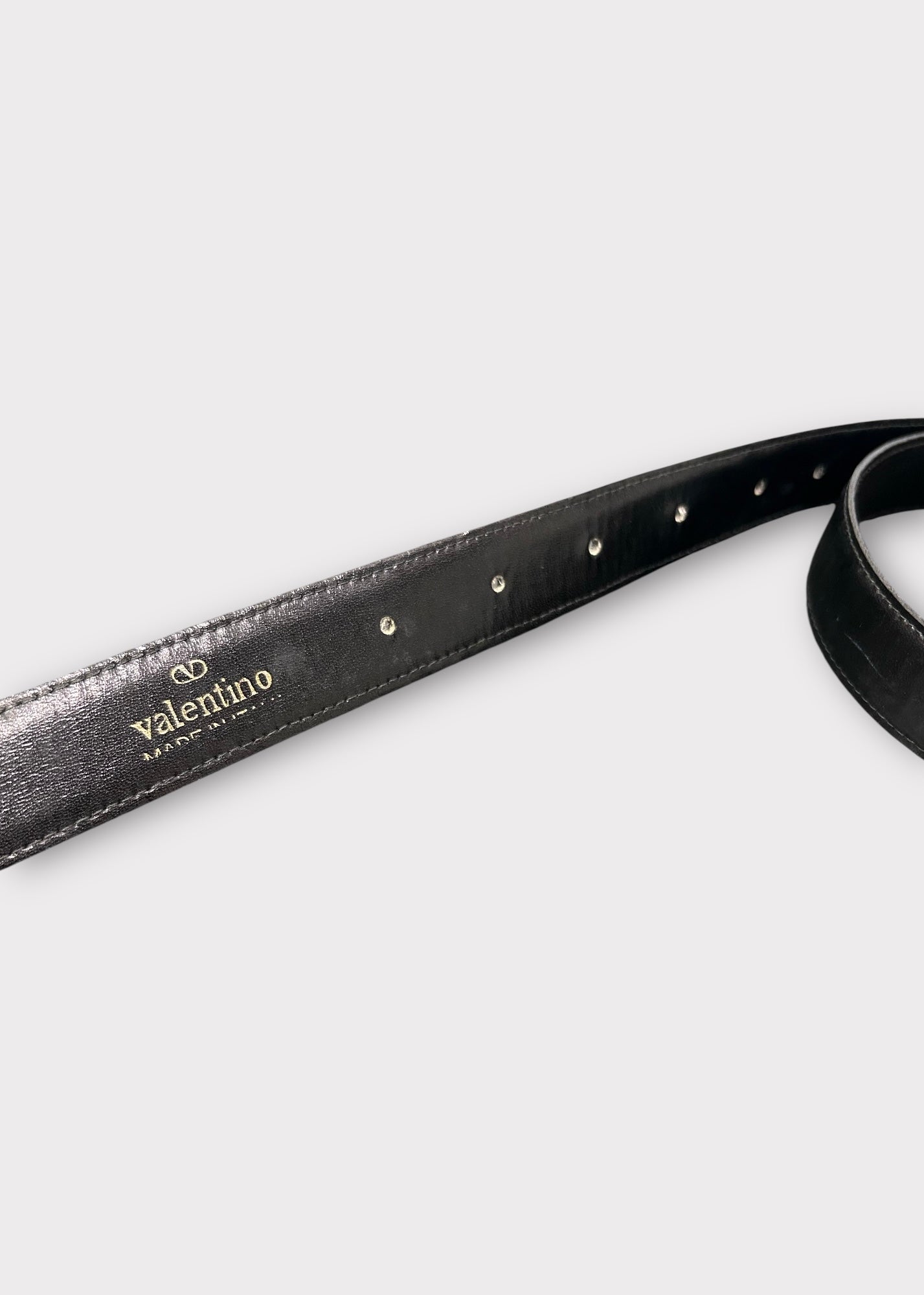 Vintage Valentino Leather Belt