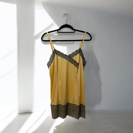 Vintage mini slip dress