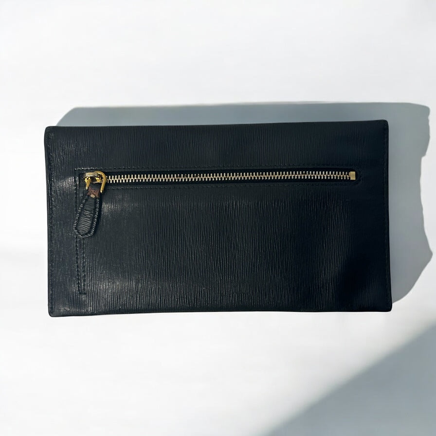 Prada Vitello move envelope wallet