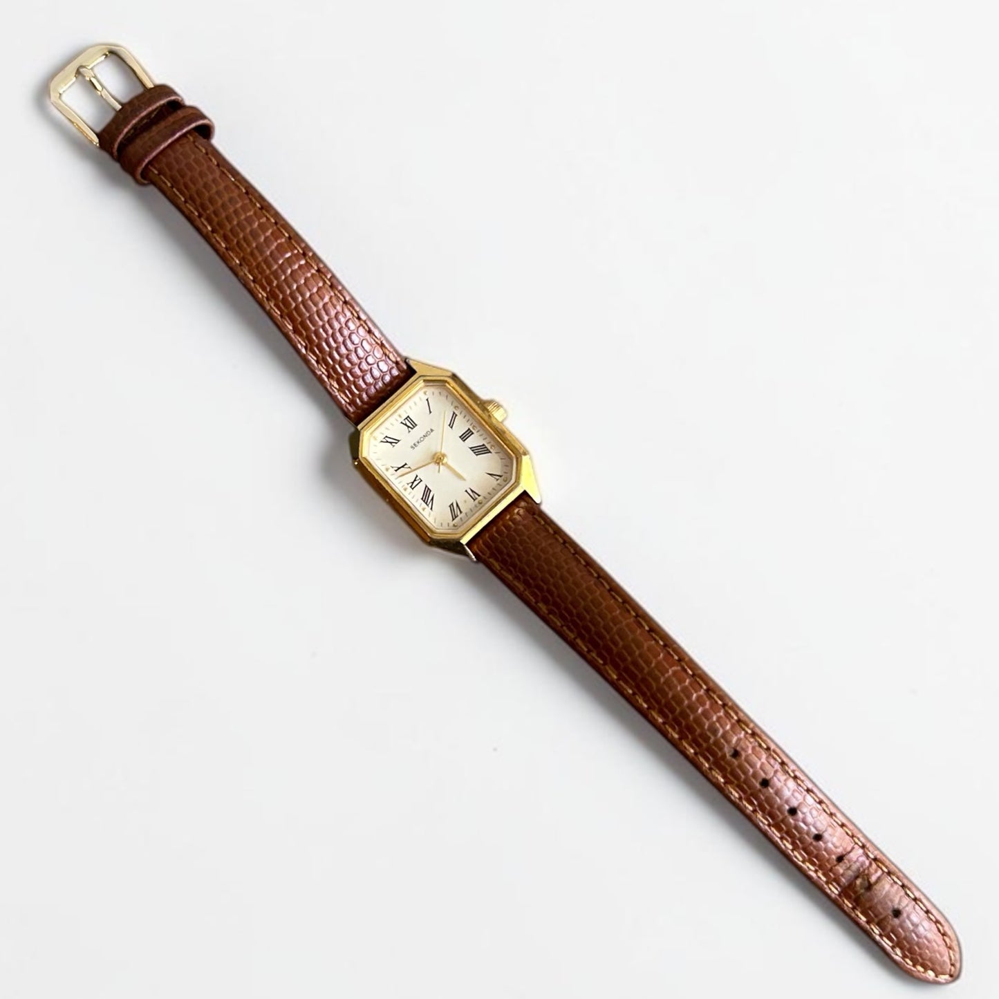 Vintage SEKONDA Rectangular Watch| 1990s