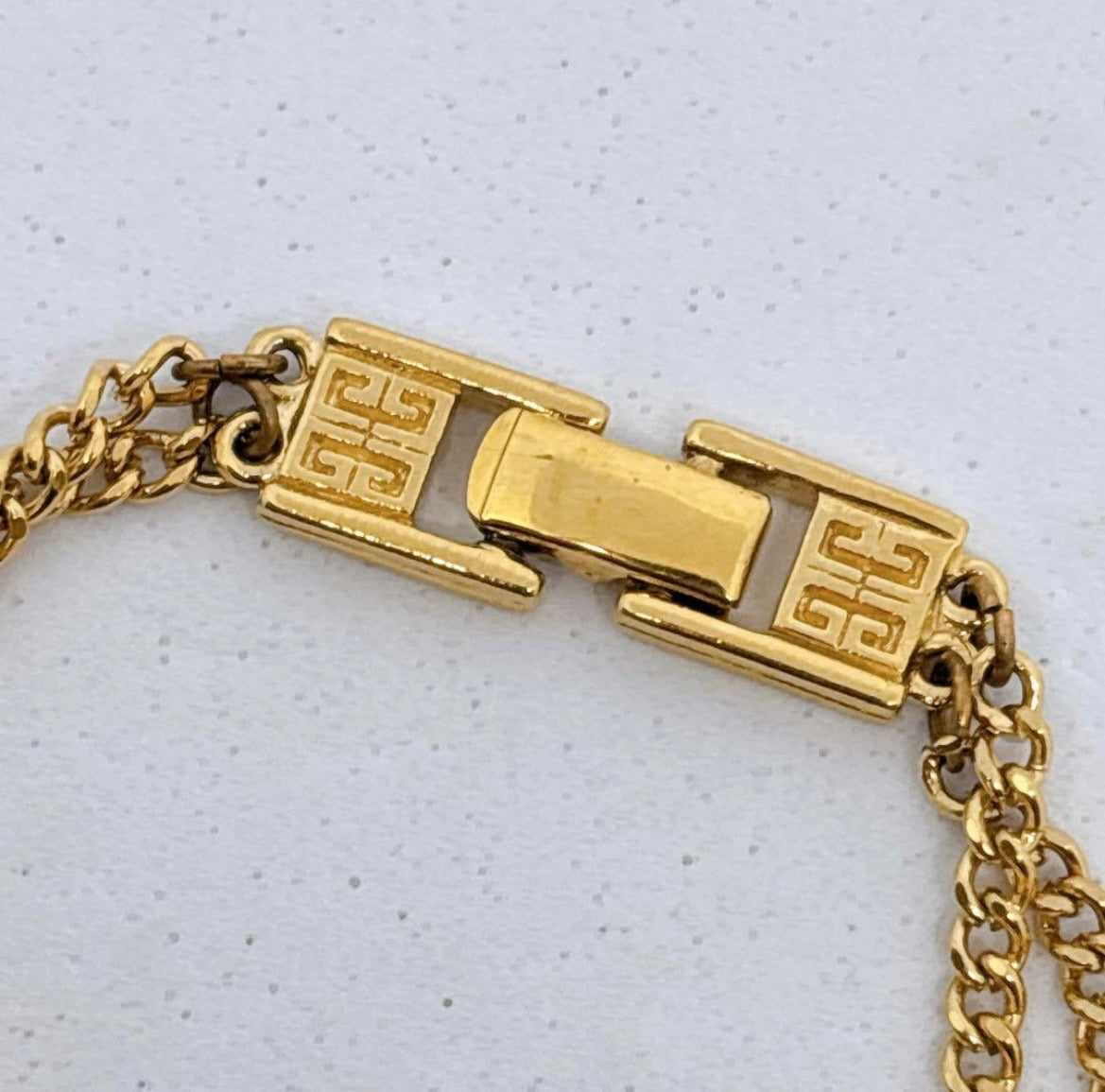Vintage Givenchy Gold-Plated Chain Bracelet | 1990s