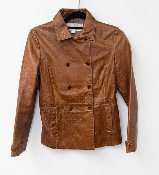 Vintage Tailored Leather Jacket