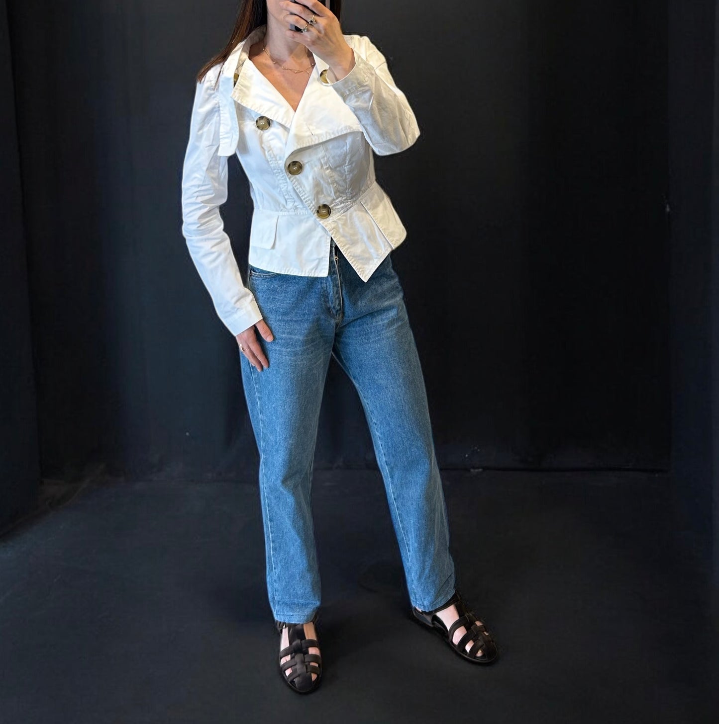 Vintage Vivienne Westwood white jacket