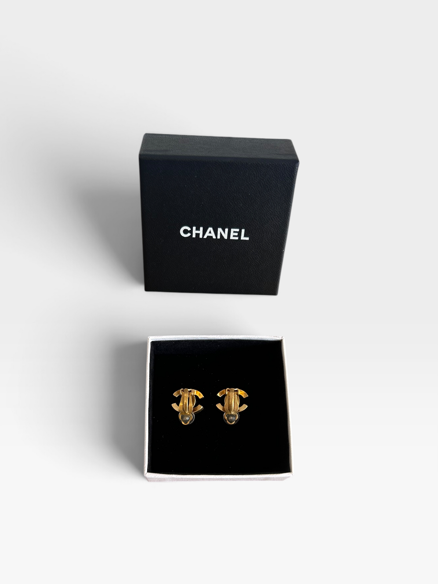Vintage Chanel Crystal Clip-On Earrings| Spring 1993