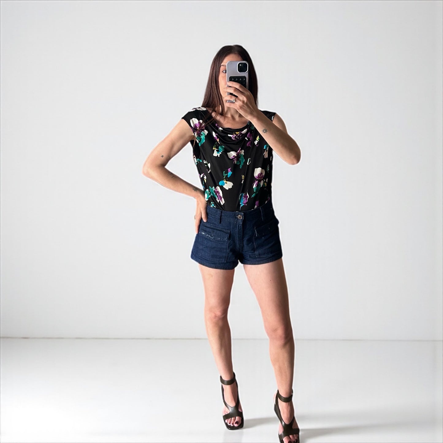 Vintage Max Mara Floral Top