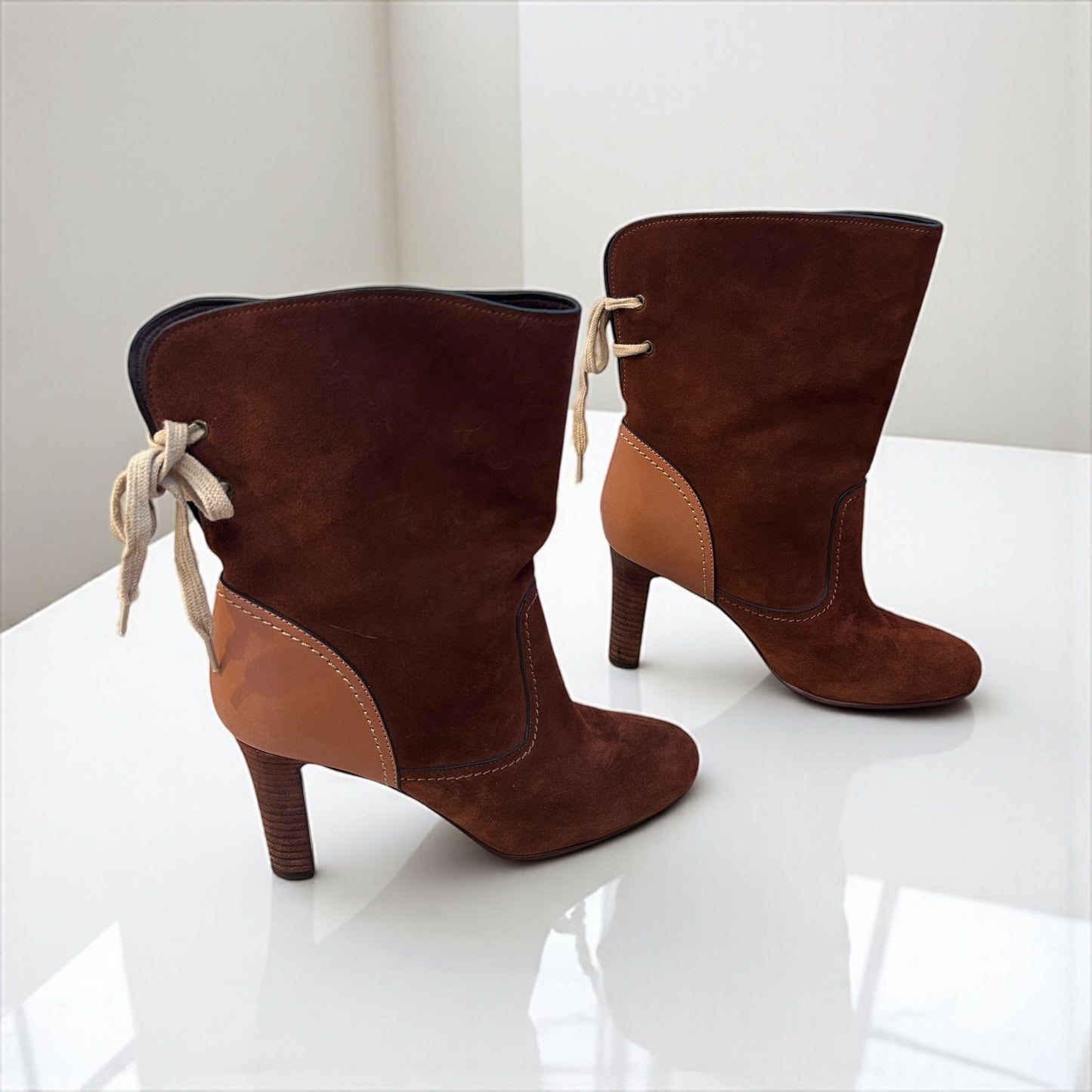 See By Chloe’ Two Toned Boots